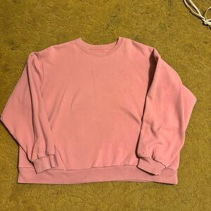 Pink Hollister Crewneck Sweatshirt